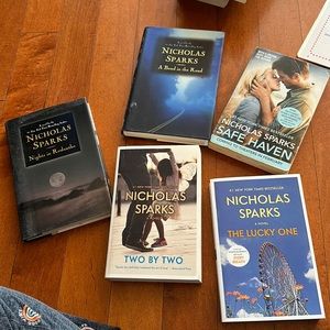 5 Nicholas sparks books